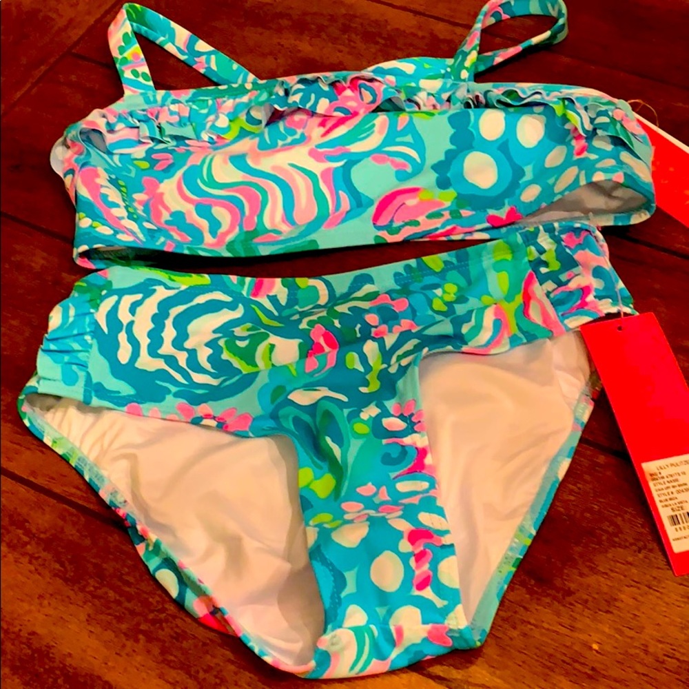 Girls lily pulitzer bikini new with tags